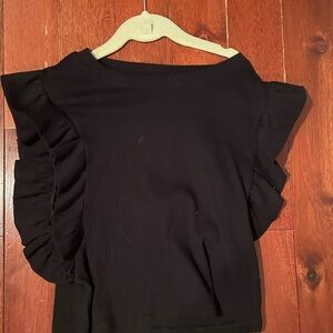 Zara black tank top